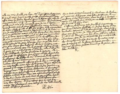 Valentin CONRART (1603-1675) Littérateur et poète, premier secrétaire perpétuel de...