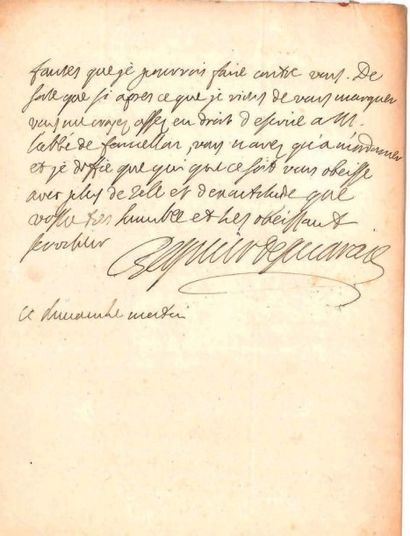 François-Séraphin RÉGNIER-DESMARAIS (1632-1713) Littérateur, historien et grammairien,...