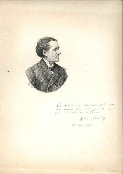 Victorien SARDOU (1831-1908) Auteur dramatique. [AF] 23 L.A.S. et 1 P.A.S., Marly,...