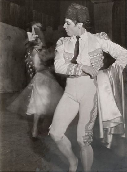 Robert Doisneau Serge Lifar dans «Boléro».
Ballet en 1 acte. 1941
Tirage de l'époque...