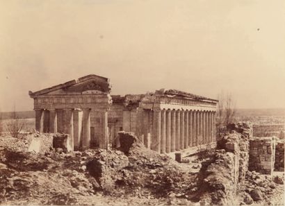 LÉON MEHEDIN ET CHARLES LANGLOIS Ruine intemporelle à sébastopol vers 1856
Tirage...