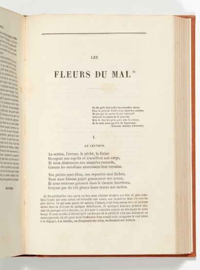 [BAUDELAIRE (Charles) Les Fleurs du mal in] Revue des Deux Mondes. XXVe Année. Seconde...