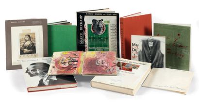 [DUCHAMP (Marcel)] Ensemble de neuf ouvrages provenant des archives de l'éditeur...
