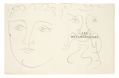 OVIDE - PICASSO, (Pablo) Les Métamorphoses, eaux-fortes originales de Picasso. Lausanne,...