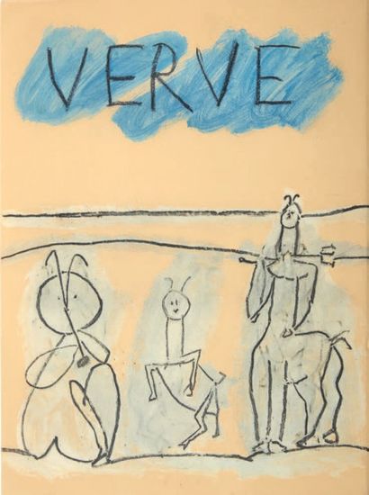 [VERVE] - [PICASSO, MATISSE, CHAGALL, BRAQUE, etc.] - TÉRIADE Verve. Revue artistique...