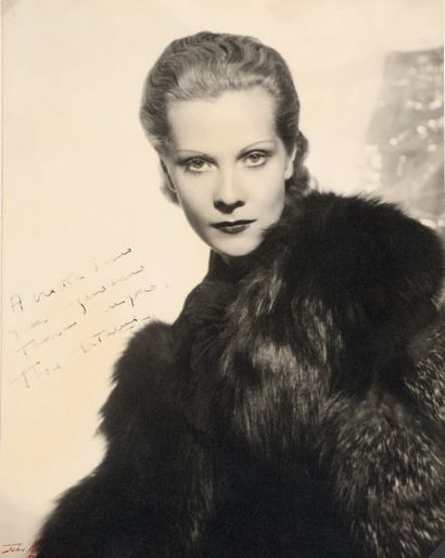 JOHN ALFRED PIVER (HOLLYWOOD) Portrait de Nathalie Paley. Vers 1935
Grand tirage...