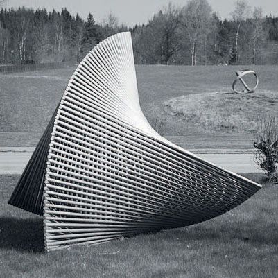 BERTIL HERLOV SVENSSON (1929-1992) Pièce unique
Suède
Sculpture
Aluminium 1965
H_97...