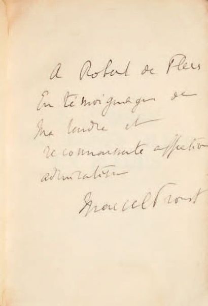 PROUST, Marcel 
À la recherche du temps perdu. Paris, Grasset [puis Éditions de la...