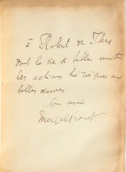 PROUST, Marcel 
À la recherche du temps perdu. Paris, Grasset [puis Éditions de la...