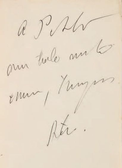 STEIN, Gertrude 
Paris France. Traduit de l'américain par madame d'Aiguy. Alger,...