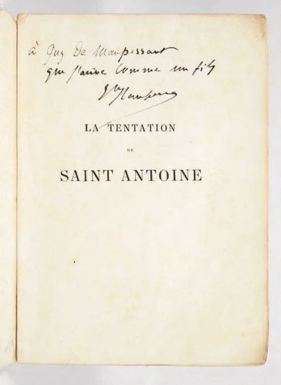 FLAUBERT, Gustave 
La Tentation de saint Antoine. Paris, Charpentier & Cie (Imp....