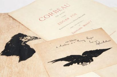 MALLARMÉ, Stéphane & Edgar Allan POE 
Le Corbeau. The Raven. Poëme par Edgar Poe....