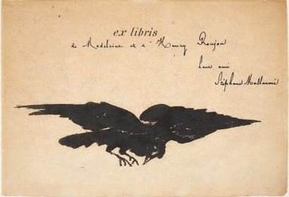 MALLARMÉ, Stéphane & Edgar Allan POE 
Le Corbeau. The Raven. Poëme par Edgar Poe....