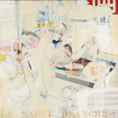 Paul AMBILLE (1930-2010) 
La Sauce Blanche, 1983
Huile sur toile.
Signée et datée...