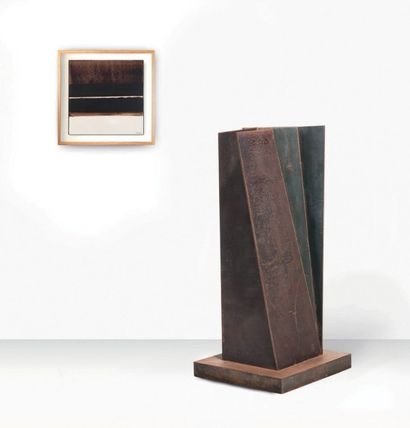 Richard Serra (Né en 1939) 
Sans titre, 1985
Sculpture en acier.
D'une edition à...