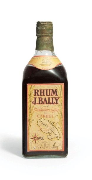 null 1 BOUTEILLE
VIEUX RHUM J. BALLY - PLANTATION LAJUS DU CARBET 1939