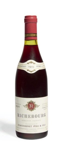 null 1 BOUTEILLE
RICHEBOURG Grand cru. Remoissenet P & F 1953
Bouteille reconditionnée.
Bottle...