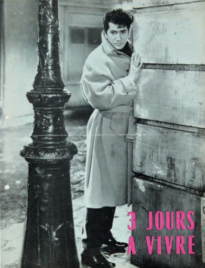 GRANGIER (Gilles) Guy BERTRET, Michel AUDIARD. 3 jours à vivre. Paris, Fernand Rivers,...