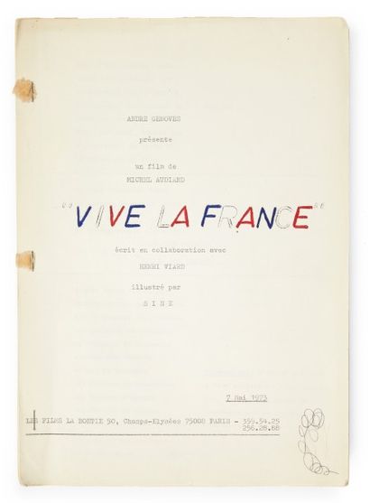 AUDIARD (Michel) et Henri VIARD Vive la France écrit en colaboration [sic] avec Henri...