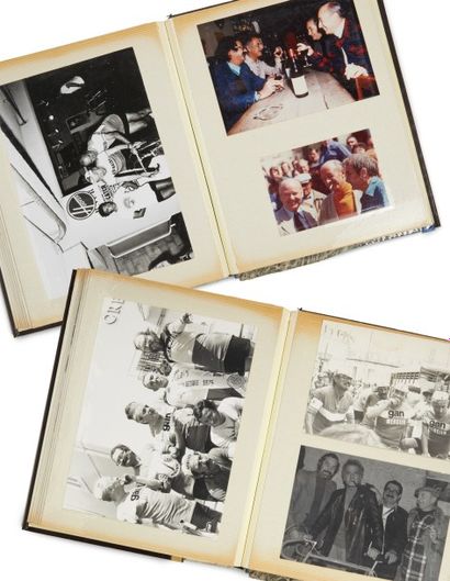 null [SPORT]. Album de photographies personnelles. Années 1940- 1980.
48 tirages...