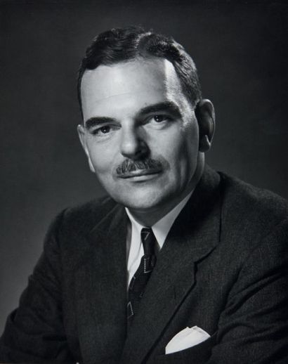 Philippe HALSMAN 
Thomas E. Dewey,
Gouverneur de New-York, 1946
Tirage argentique...