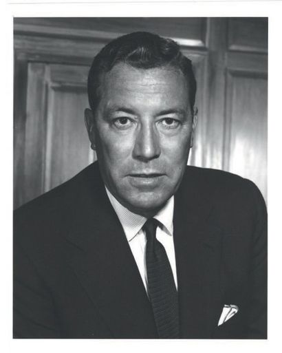 Philippe HALSMAN 
Gen. Elwood Quesada, Air Force,
FAA administrator, 1956
Tirage...