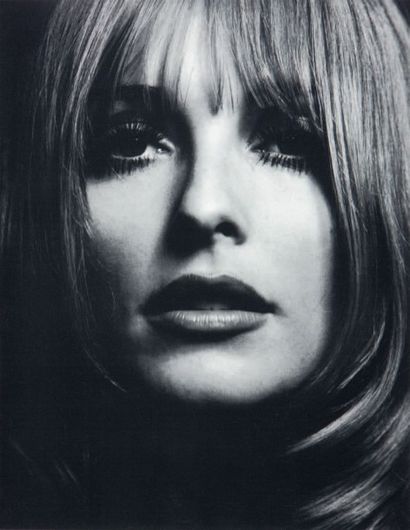 Philippe HALSMAN 
Sharon Tate, 1966
Tirage argentique d'époque.
Tampon au dos.
H_25,7...