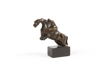 JACQUES DELAHAYE (1928-2010) Cavalier, 1960
Sculpture en bronze
H_11 cm
Provenance:...
