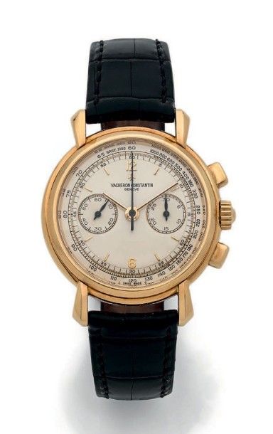 VACHERON CONSTANTIN 
«LES HISTORIQUES» CHRONOGRAPHE REF. 47101/000J N°652875
Chronographe...