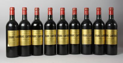 null 9 Bouteilles
CHÂTEAU BRANE CANTENAC 2ème GCC - Margaux 1977
Étiquettes légèrement...