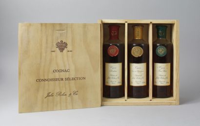 null * COFFRET COGNAC 3 flacons - CONNOISSEUR SELECTION - JULES ROBIN
1 Flacon de...