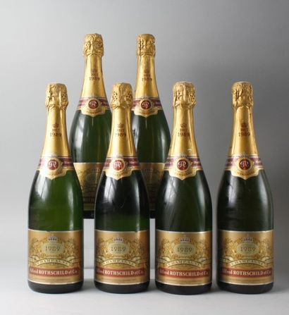 null * 6 Bouteilles
CHAMPAGNE ALFRED ROTHSCHILD BRUT 1989