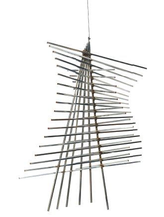 DEAN MEEKER (1920-2002) Sculpture mobile formée d'une succession de tiges d'acier...
