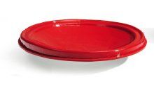 WARMOESKERKEN Prototype Red Revisited small plate Assiette en polystyrène rouge inspirée...
