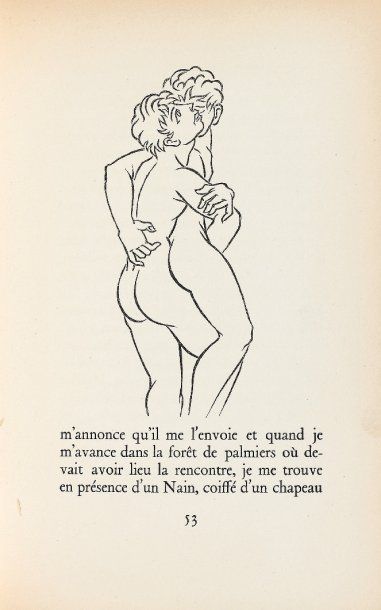 [JOUHANDEAU (Marcel)]. Tirésias. Sans lieu [Paris], 1954. In-8, broché, couverture...
