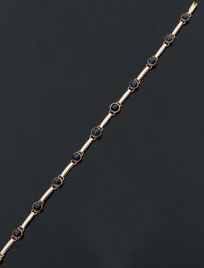 Bracelet ligne articulé composé d'une ligne...