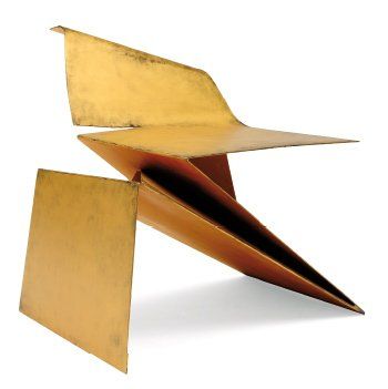 PHILIP MICHAEL WOLFSON (NÉ EN 1958) - Édition limitée Chaise "Origami", réalisée...