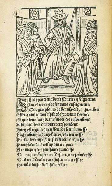 ALEXIS, Guillaume. Le Passe temps de tout homme Paris, Jean Saint Denis, [vers 1528]...
