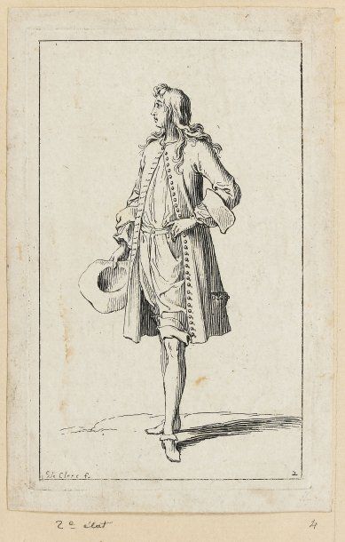 null Divers Costumes français du règne de Louis XIV Paris, G. Audran, [1685-1698]...