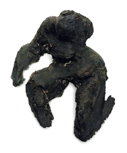 EUGÈNE DODEIGNE (NÉ EN 1923) Etude de femme Bronze. H_45 cm