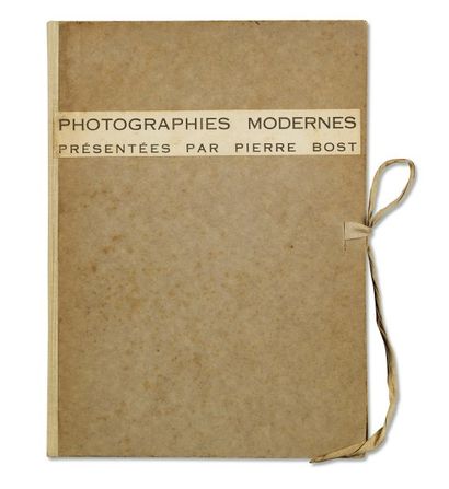 BOST Pierre (1901 - 1975) Photographies Modernes. Présentées par Pierre Bost 24 photographies...