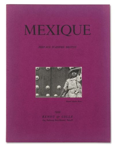 ALVAREZ BRAVO Manuel (1902-2002) Mexique. Préface de André Breton Décédé à l'âge...