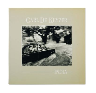 DE KEYZER Carl (1958) India Amsterdam, Uitgeverij Focus. 1988, In-4° (30 x 30 cm)....