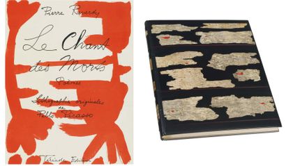 REVERDY (P.) Le Chant des morts. [Paris], Tériade, 1948, in-folio, box noir, sur...
