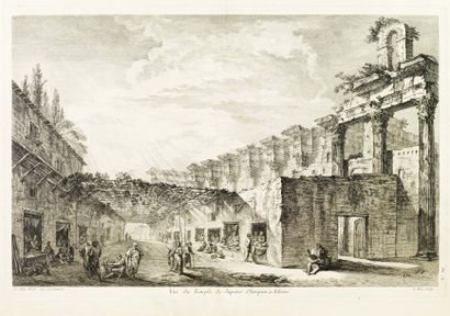 LE ROY. Les Ruines des plus beaux monuments de la Grèce : ouvrage divisé en deux...