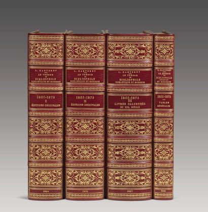 CARTERET (Léopold). Le Trésor du bibliophile romantique et moderne, 1801- 1875. Paris,...