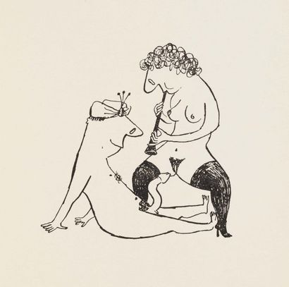 SINÉ. Livres d'Image [1953, pour le compte de l'artiste] ; in-8, 247 x 213mm, couverture...