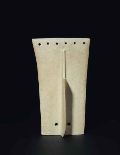 Guido Gambone (1909-1969) - Pièce unique Sculpture de forme cubisante figurant une...