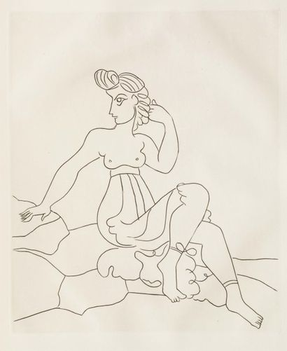 PETRONE. Le Satyricon. Paris, Aux Dépens d'un amateur, 1951 ; fort grand in-folio...