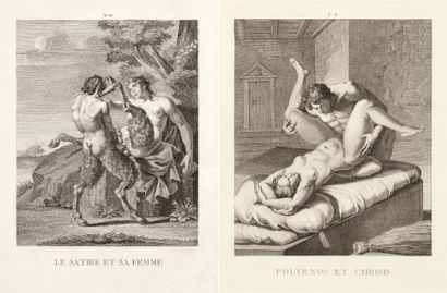 [ARETIN] L'Arétin d'Augustin Carrache, ou recueil de postures érotiques, d'après...